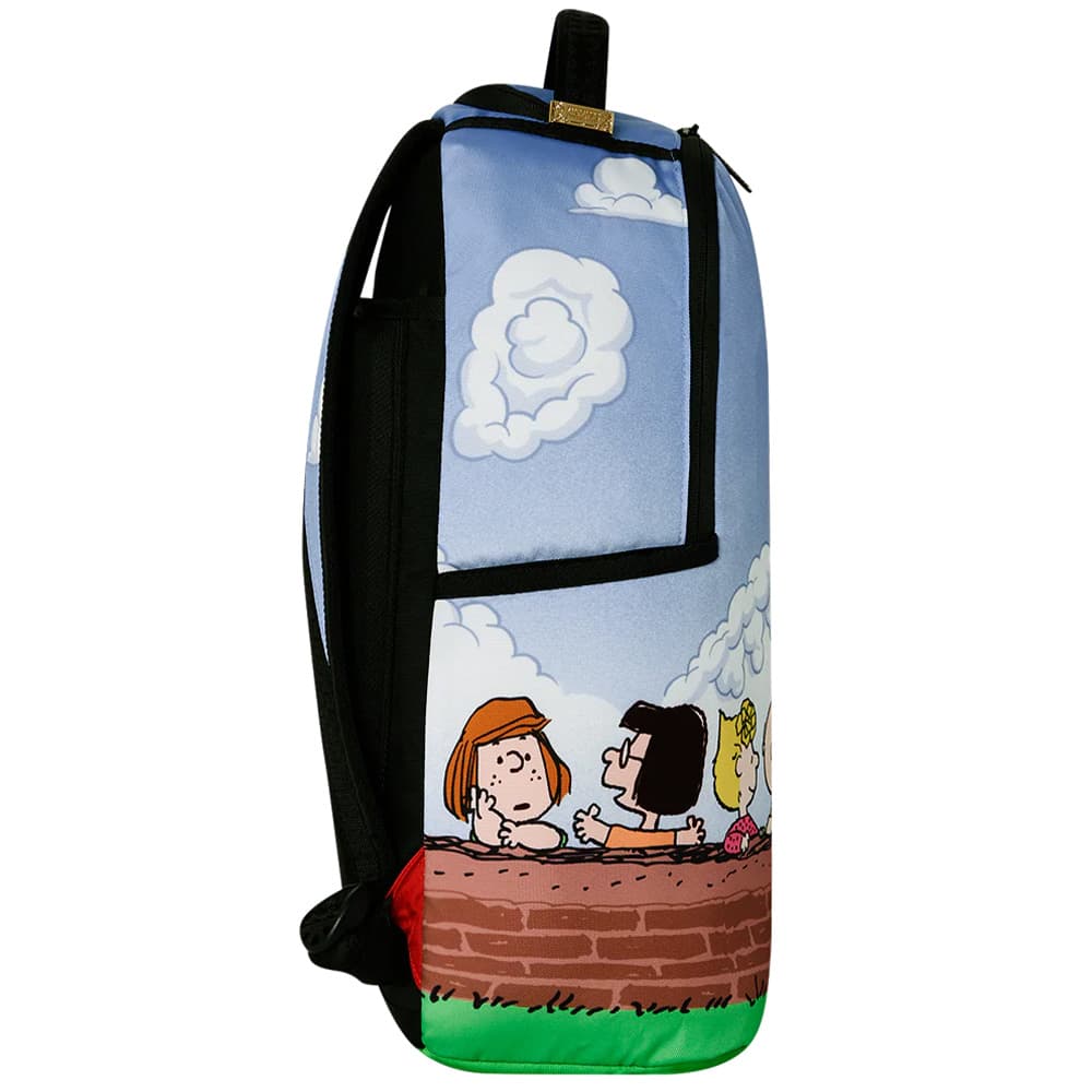 Рюкзак SPRAYGROUND SNOOPY Коллаборация Полиэстер Рюкзак Стандартный (Стандартный) Унисекс Многоцветный - изображение 3