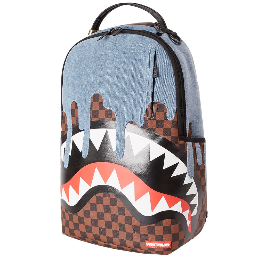 Рюкзак SPRAYGROUND ПВХ Рюкзак Стандартный (Standard) Унисекс Коричневый - изображение 3