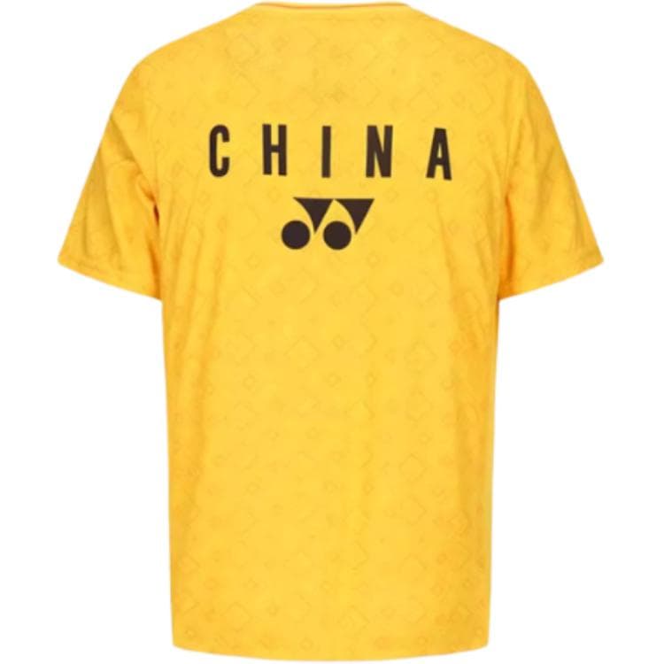 YONEX Grand Competition Collection Падел-бадминтон Джерси Мужской Kerria Желтый - изображение 2