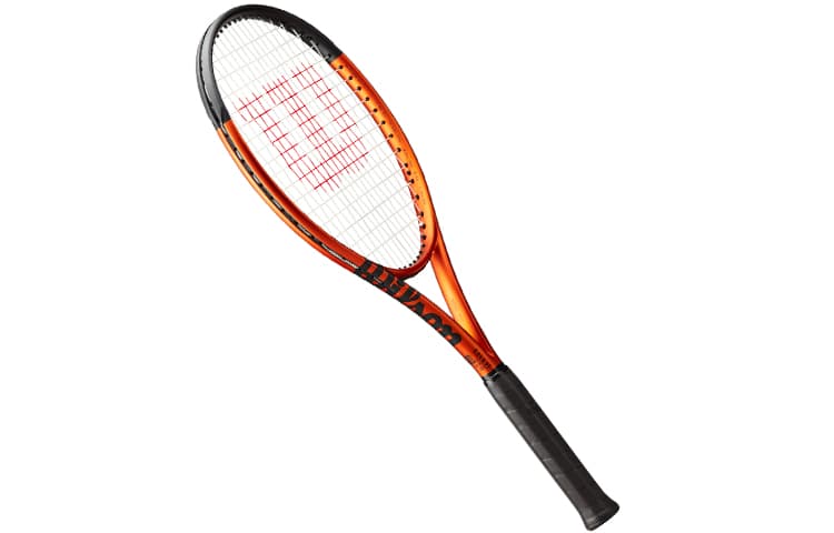 Wilson BURN V5 260г Ракетка Вес 100 Квадратных Дюймов Голова Размер Черный Красный Унисекс Теннисные Ракетки - изображение 3