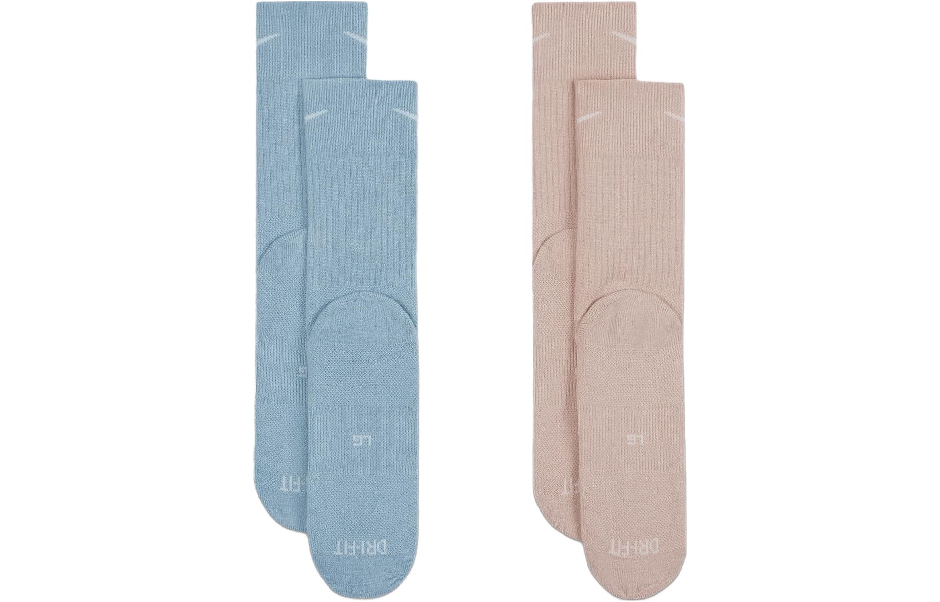 Носки NIKE 2 Pack (Blue+Pink) Унисекс Носки Crew - изображение 2