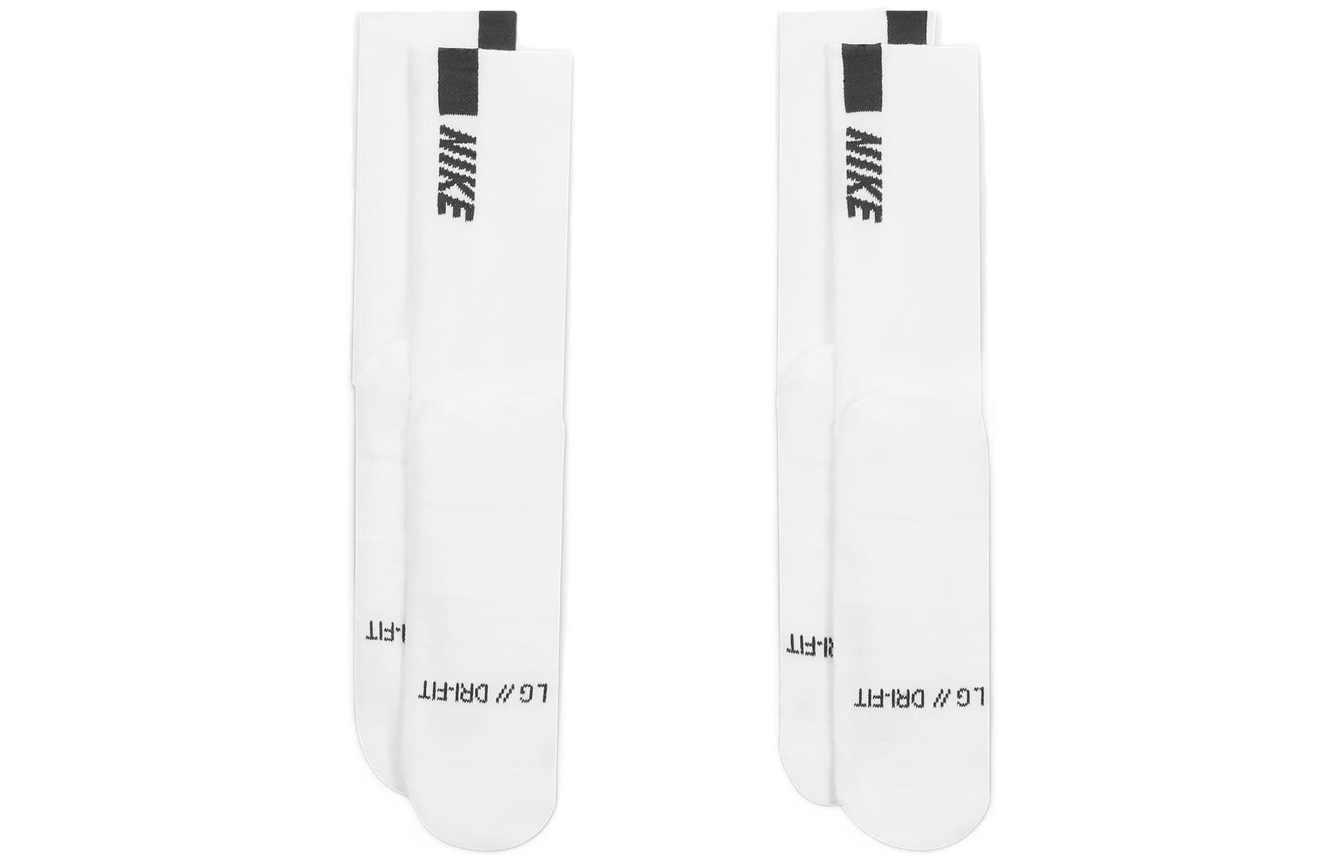 Носки Nike Logo Knit Crew Socks White 2-Pack - изображение 2