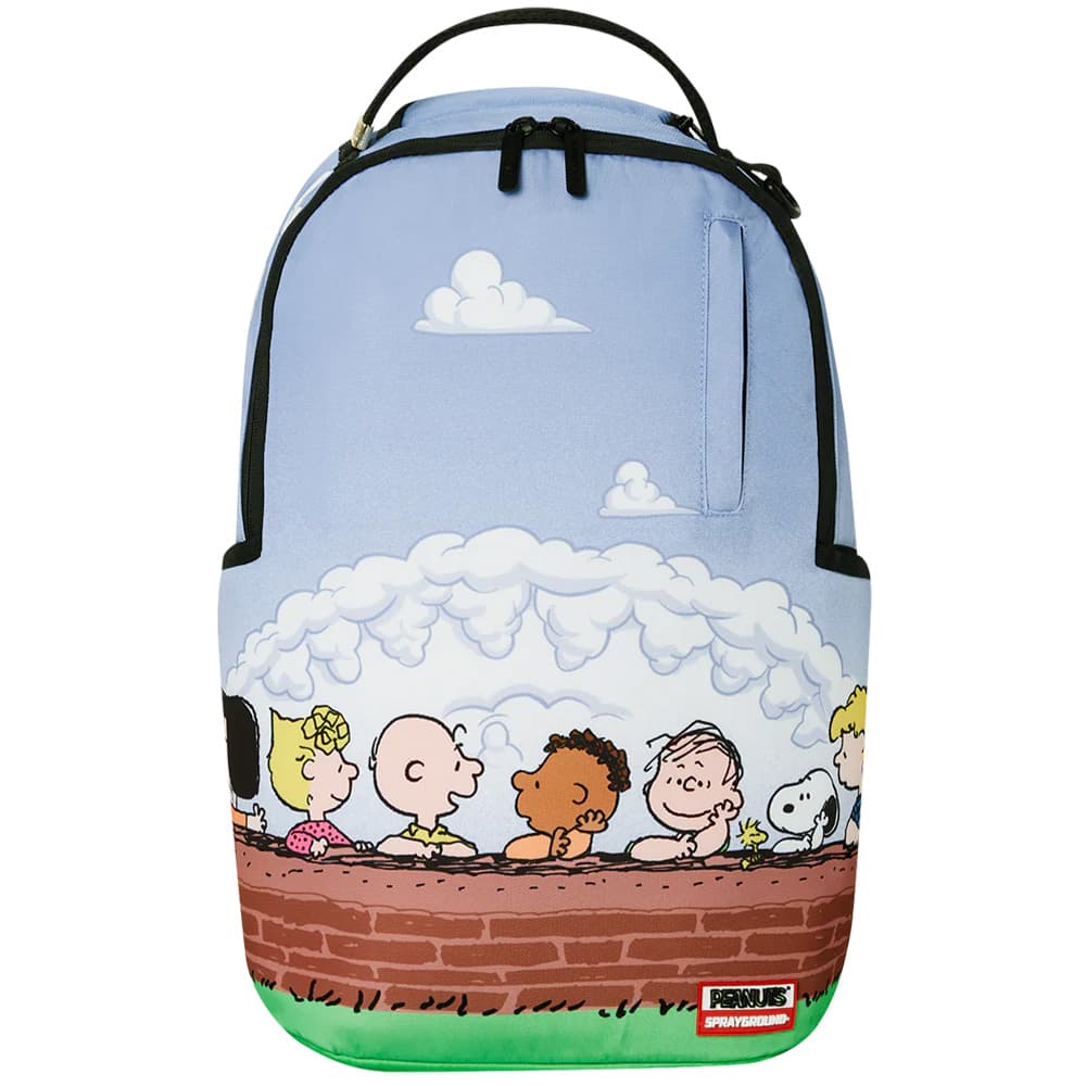 Рюкзак SPRAYGROUND SNOOPY Коллаборация Полиэстер Рюкзак Стандартный (Стандартный) Унисекс Многоцветный - изображение 1