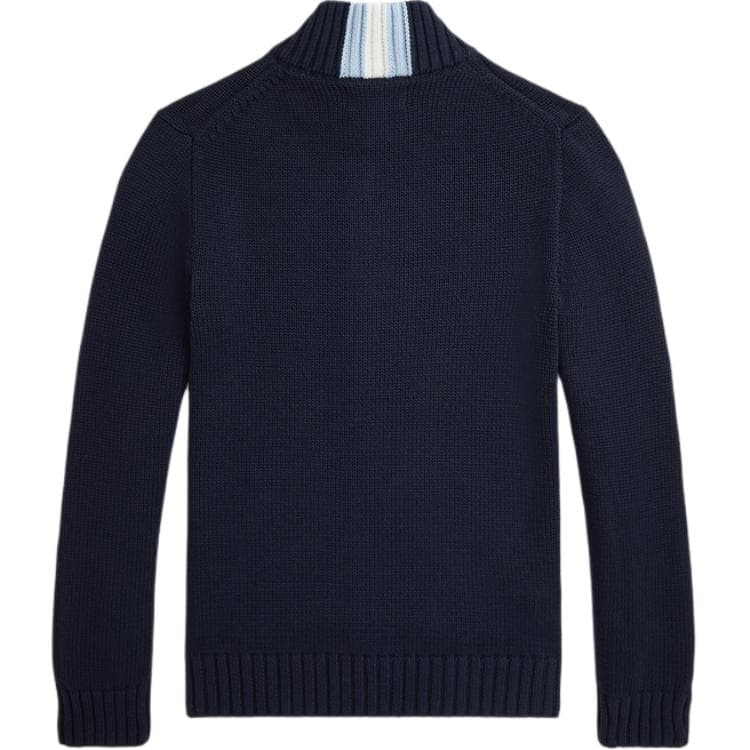 Polo Ralph Lauren Свитер FW24 Стандартный размер Темно-синий Подростки - изображение 2