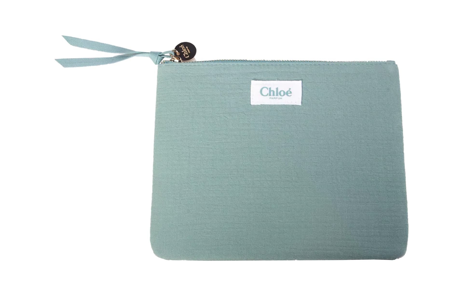 Chloé Косметичка для хранения в дымчато-зеленом цвете - изображение 2