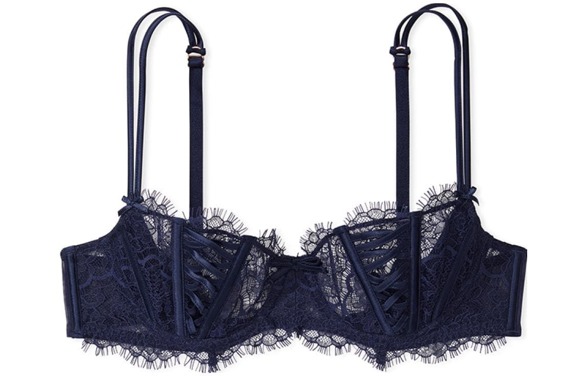 Бюстгальтер Victoria's Secret Морской синий Женские Бюстгальтеры - изображение 1