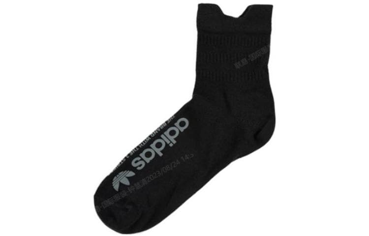 Носки Adidas Originals High Socks with Letter Print Men's Black Adidas Originals Высокие носки с принтом букв Мужские Черные - изображение 1