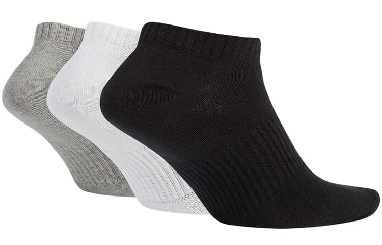 Nike Logo Casual Socks 3-Pack Gray White Black - изображение 2