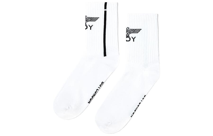Носки Boy London 1 шт (белый) Унисекс Высокие носки - изображение 1
