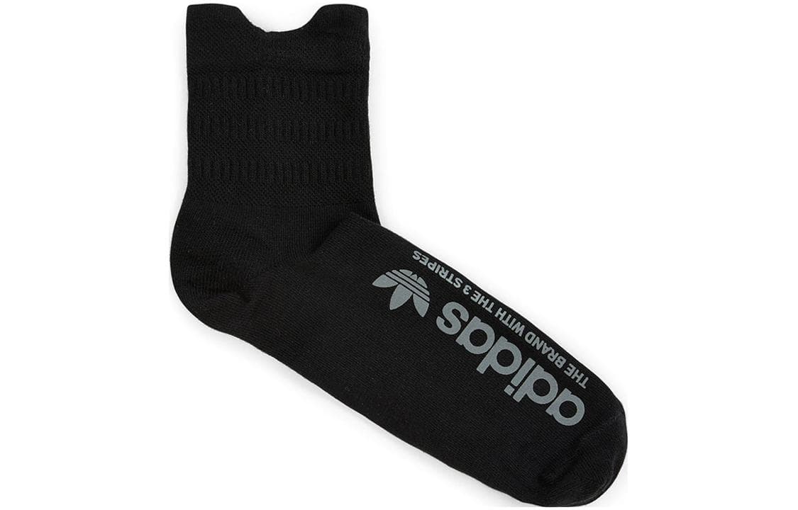 Носки Adidas Originals High Socks with Letter Print Men's Black Adidas Originals Высокие носки с принтом букв Мужские Черные - изображение 2