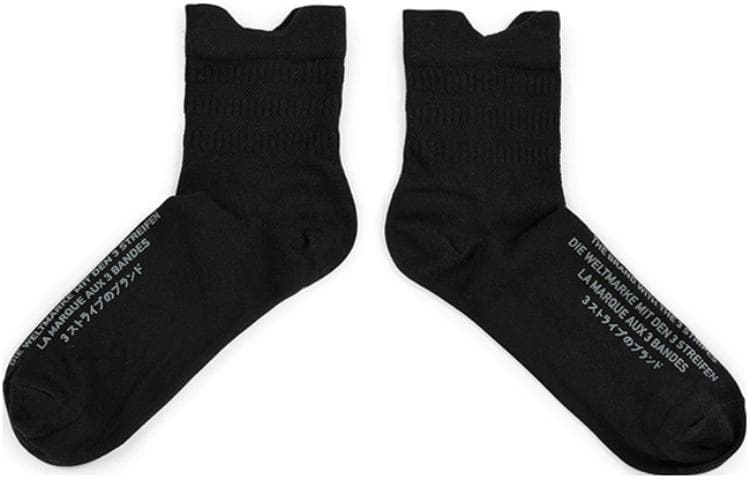 Носки Adidas Originals High Socks with Letter Print Men's Black Adidas Originals Высокие носки с принтом букв Мужские Черные - изображение 4
