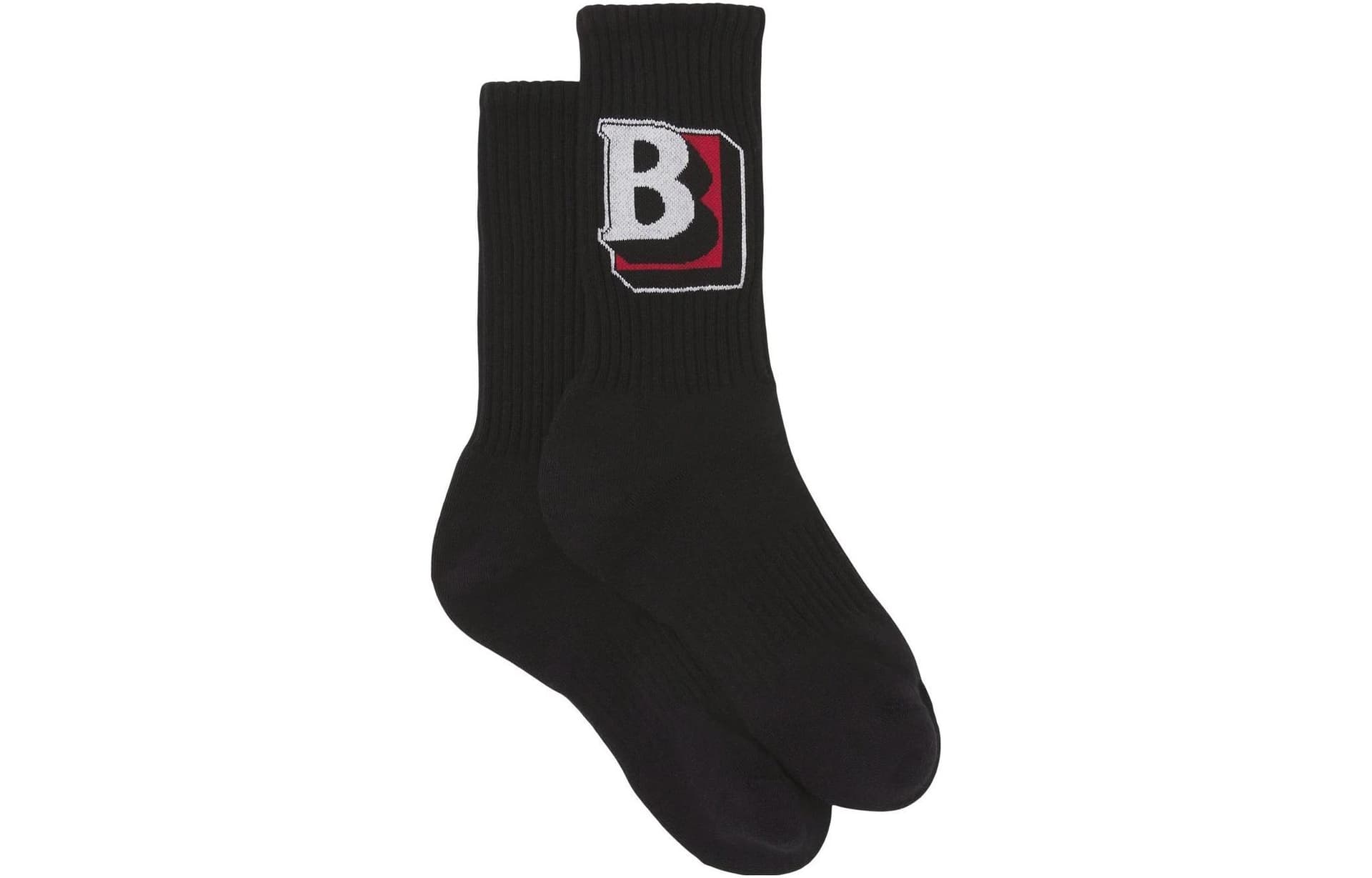 Носки Burberry Logo Embroidered Socks - изображение 1