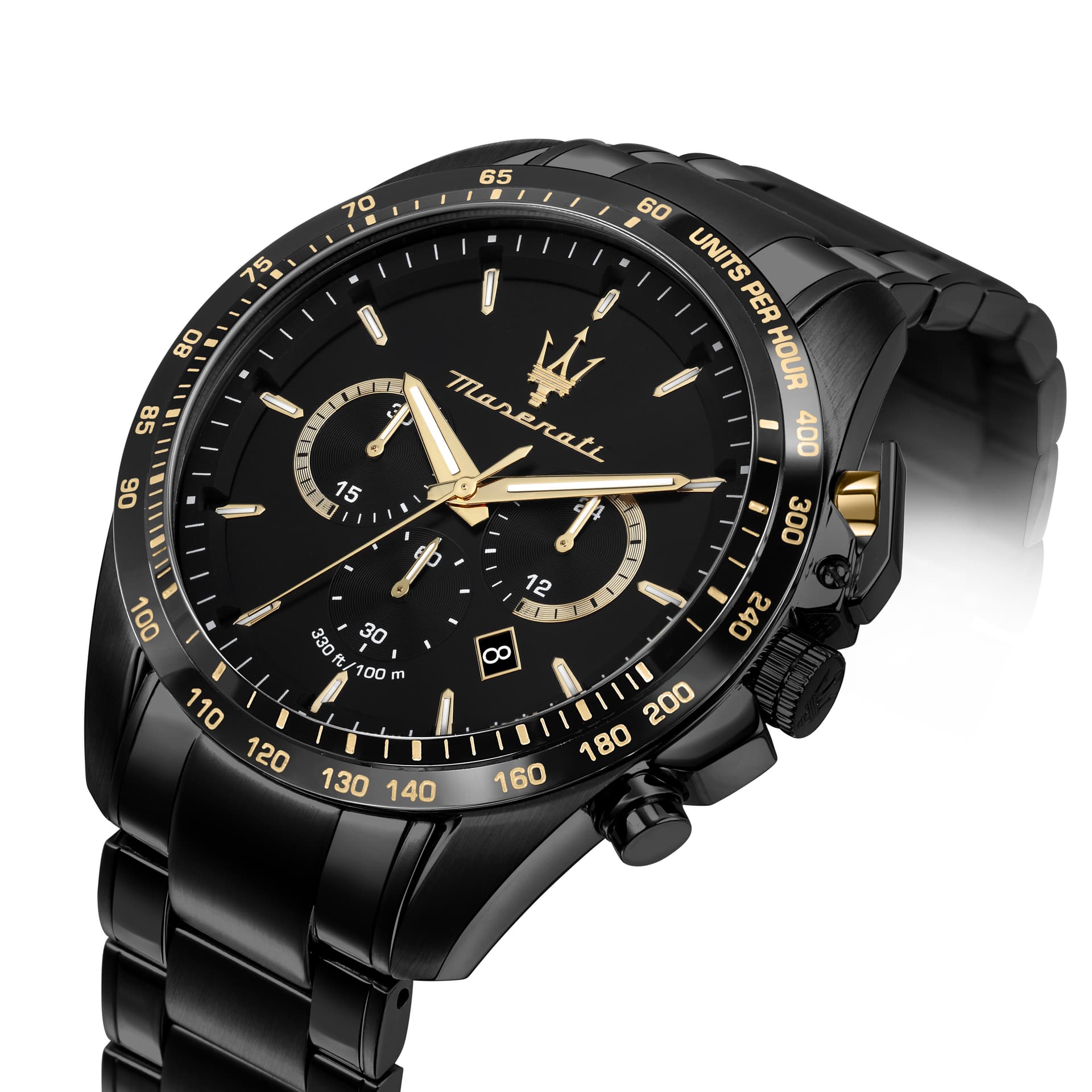 Механические часы Maserati Explorer Collection Owl Часы с кварцевым механизмом металлический ремешок 45 мм - изображение 2