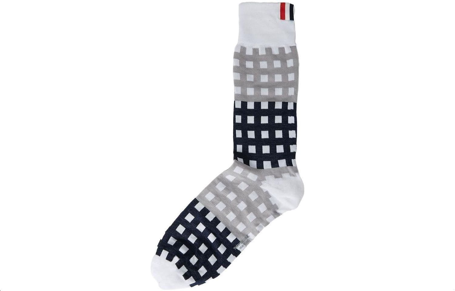 Носки THOM BROWNE 1 Pack (Blue Gray) Мужские носки до колена - изображение 1