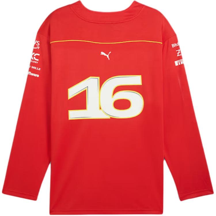 PUMA SCUDERIA FERRARI Спортивная одежда Мужская Пепельно-красный - изображение 2