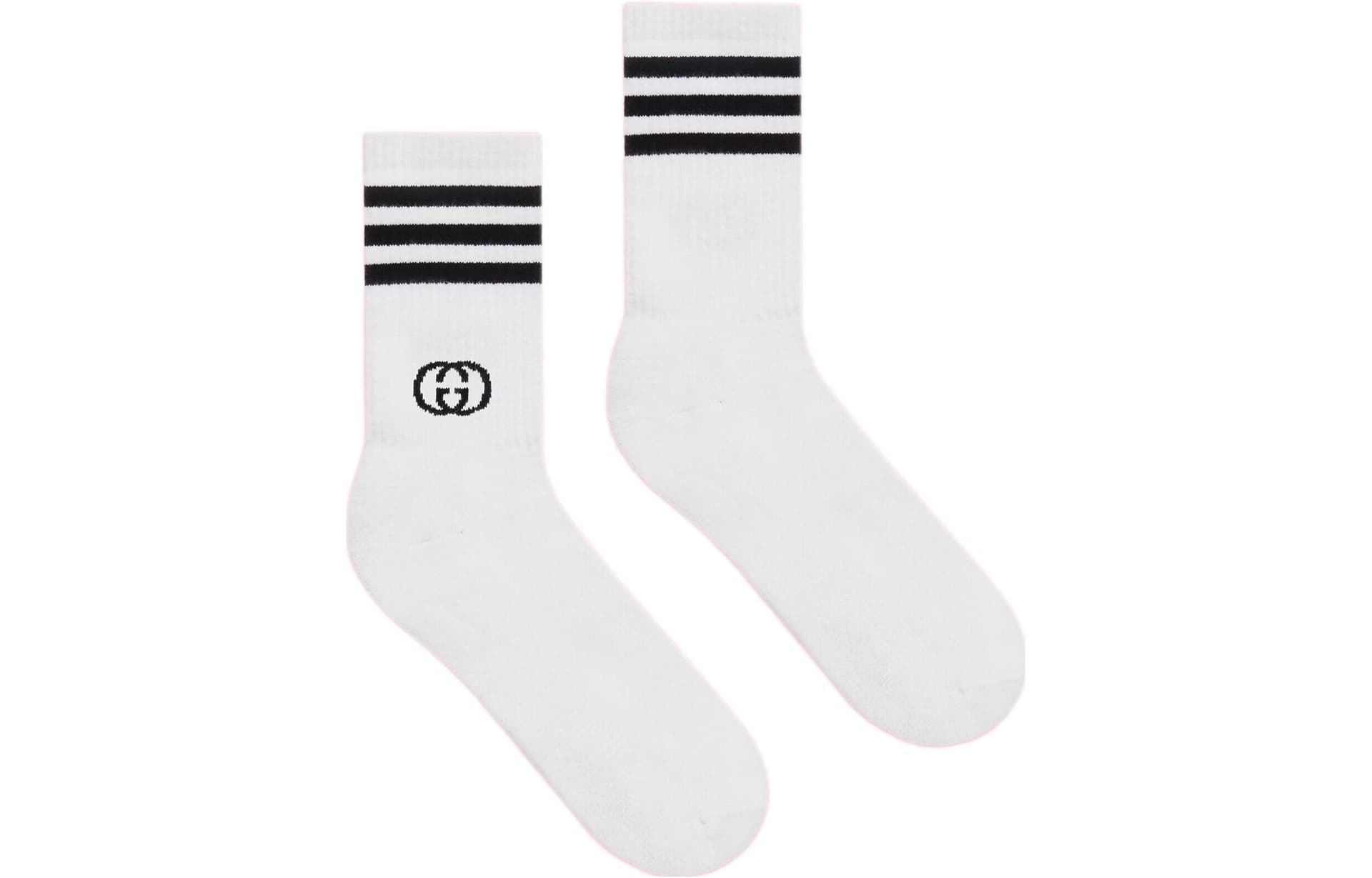 Носки Gucci x adidas Originals White Socks - изображение 2