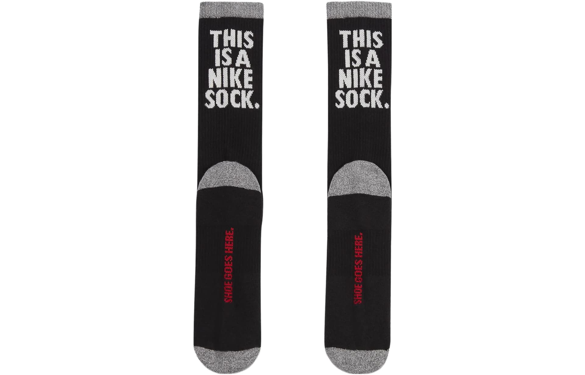 Носки Носки Nike Crew Мужские 1 упаковка Черные - изображение 2