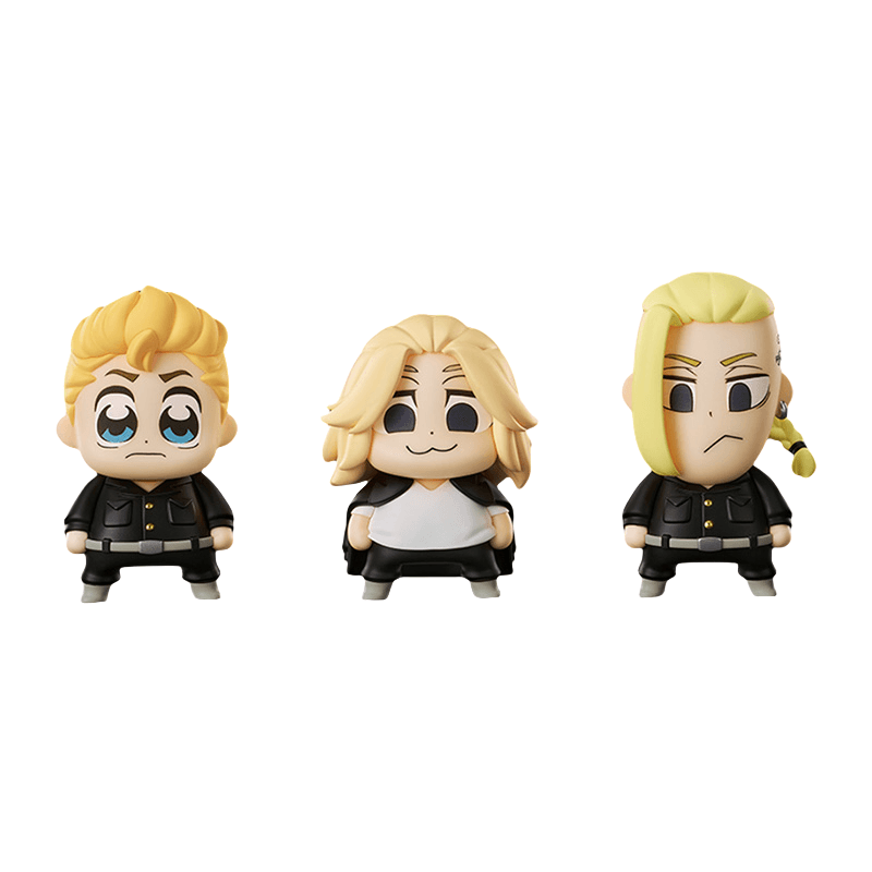 GOOD SMILE COMPANY Qset Цветочный Ограждение・Манджиро Сано・Храм Дракон Каген Чиби Фигурки 6 см 7 см - изображение 1