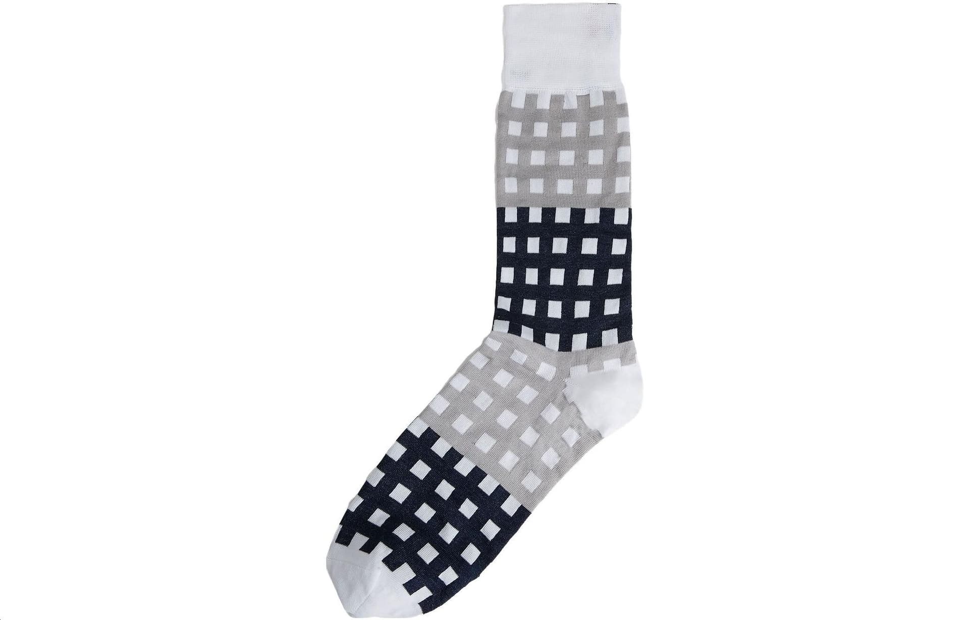 Носки THOM BROWNE 1 Pack (Blue Gray) Мужские носки до колена - изображение 2