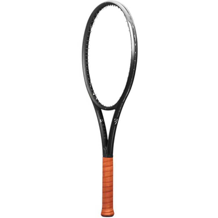 Wilson RF 01 Будущее FRM 2 280г Ракетка Вес 98 квадратных дюймов Голова Размер Черный Серебряный Градиент Унисекс - изображение 7
