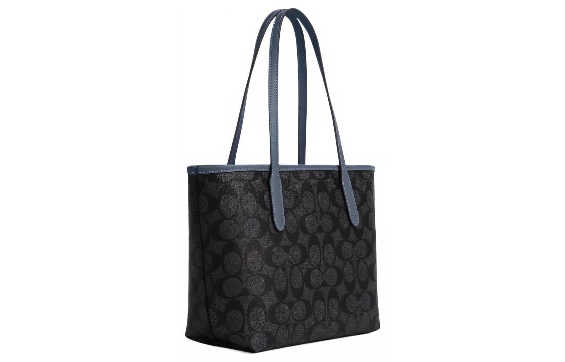 Мини-сумка Coach City 23 Tote Bag Brown Blue - изображение 3