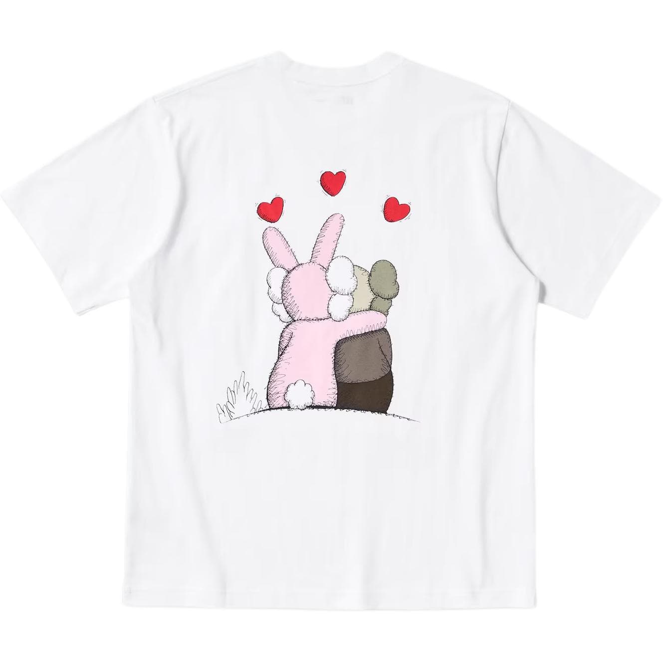 Футболка UNIQLO x KAWS x Andy Warhol FW24 White T-Shirt - изображение 2