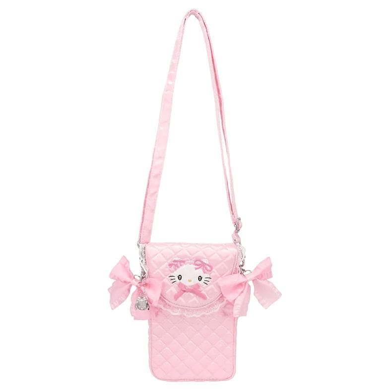 Мини-сумка Sanrio Полиэстер Сумка через плечо Сумка на плечо Женская Розовая - изображение 1