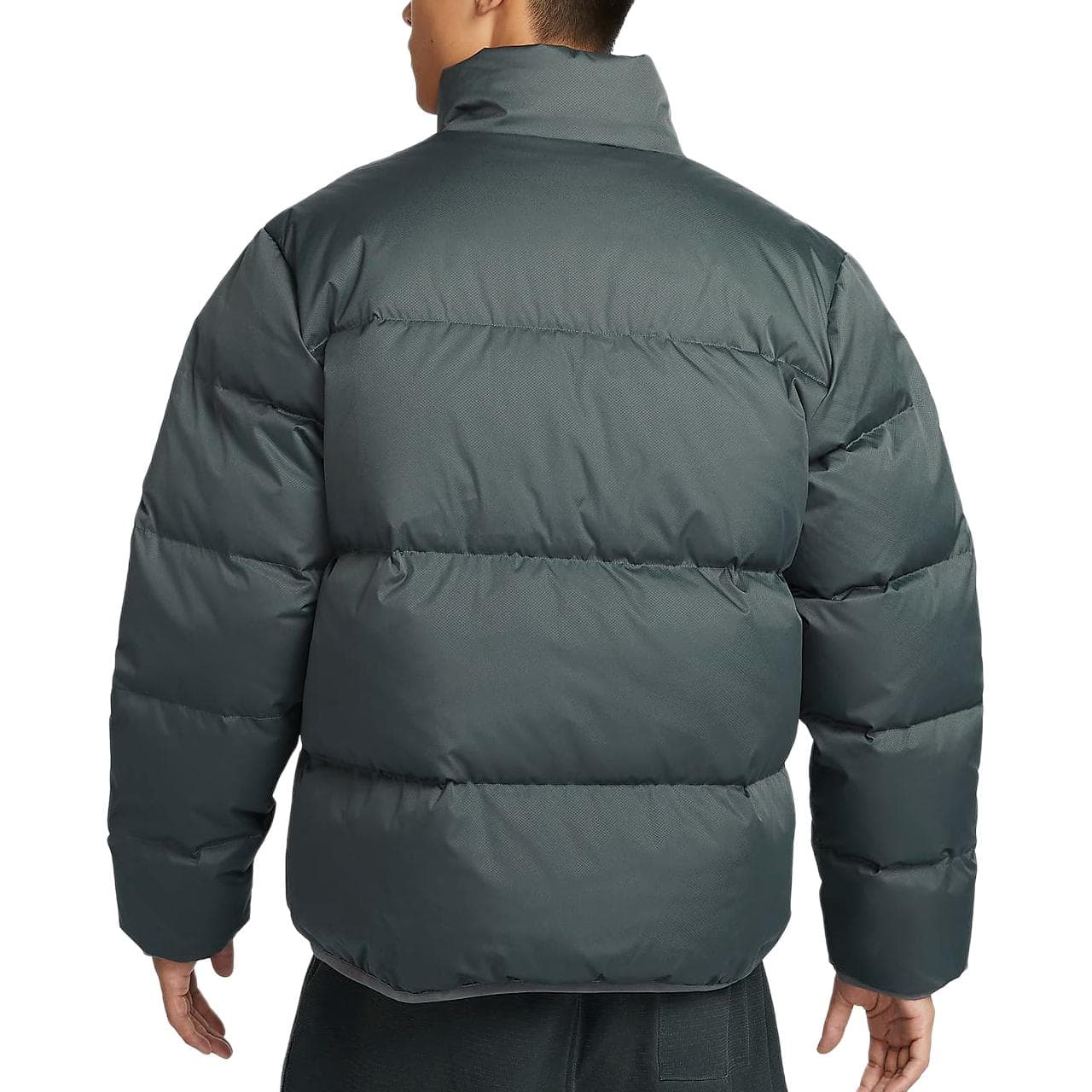 Зимняя куртка Nike Club Therma-FIT Iron Grey/White - изображение 2