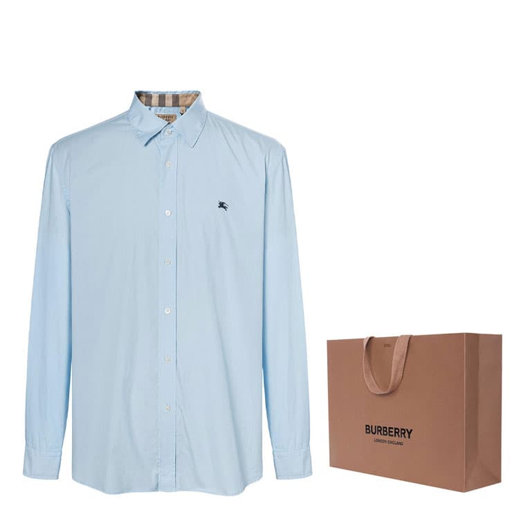 Рубашка Burberry Logo - изображение 3