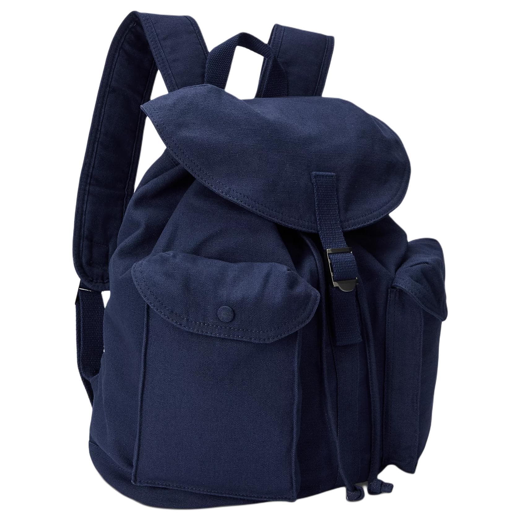 Рюкзак Polo Ralph Lauren Хлопковый рюкзак унисекс морской синий - изображение 2