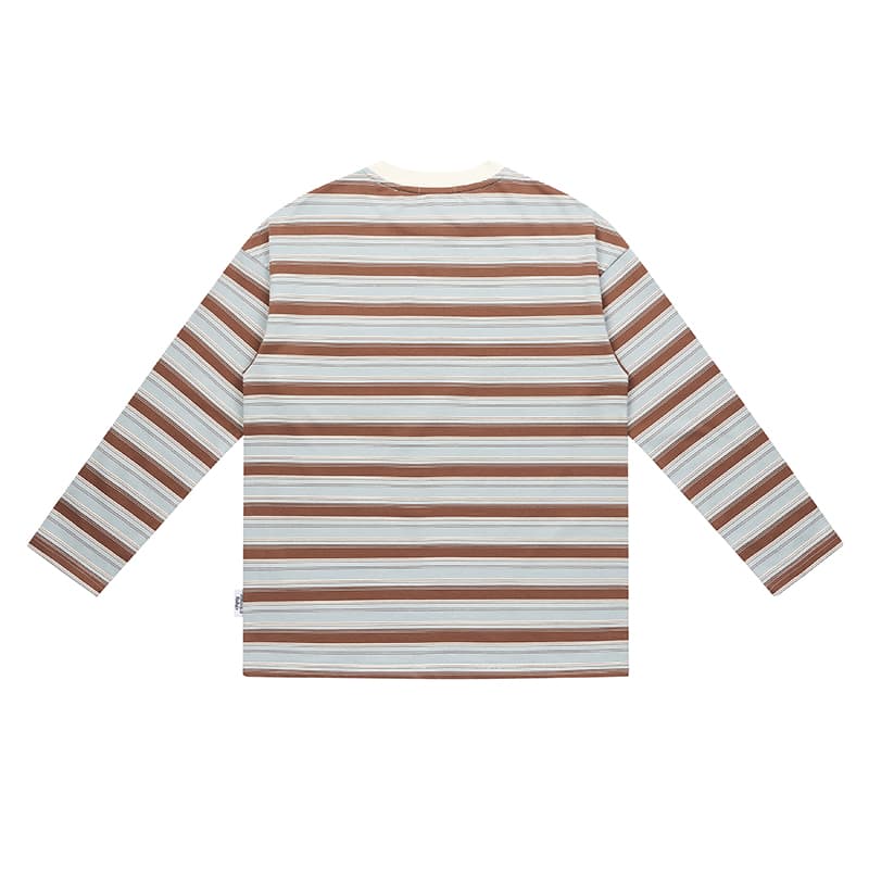 Футболка EMPTY REFERENCE T-рубашка унисекс синего и коричневого цвета - изображение 2