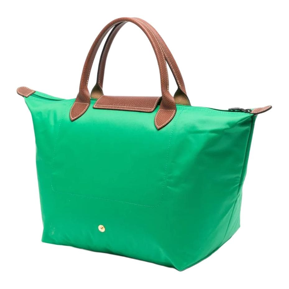 Сумка LONGCHAMP Le Pliage Полиамид Холст Пельмени Сумка Средняя Женская Зеленая - изображение 2