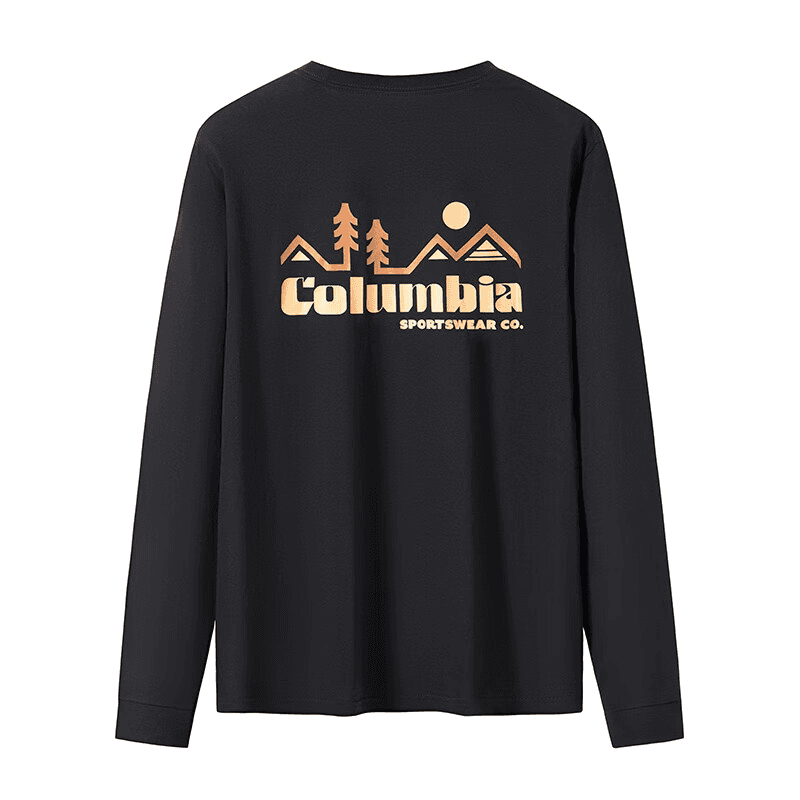 Худи Columbia Casual Outdoor Худи-ханьфу Платье Мужское Черное - изображение 2