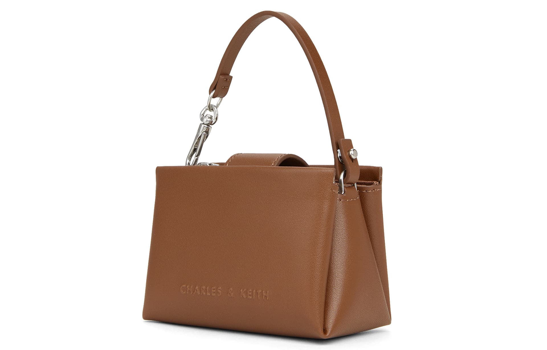 Сумка CHARLES&KEITH Минималистичная мягкая мини сумка с цепочкой через плечо PU многоцветный - изображение 2