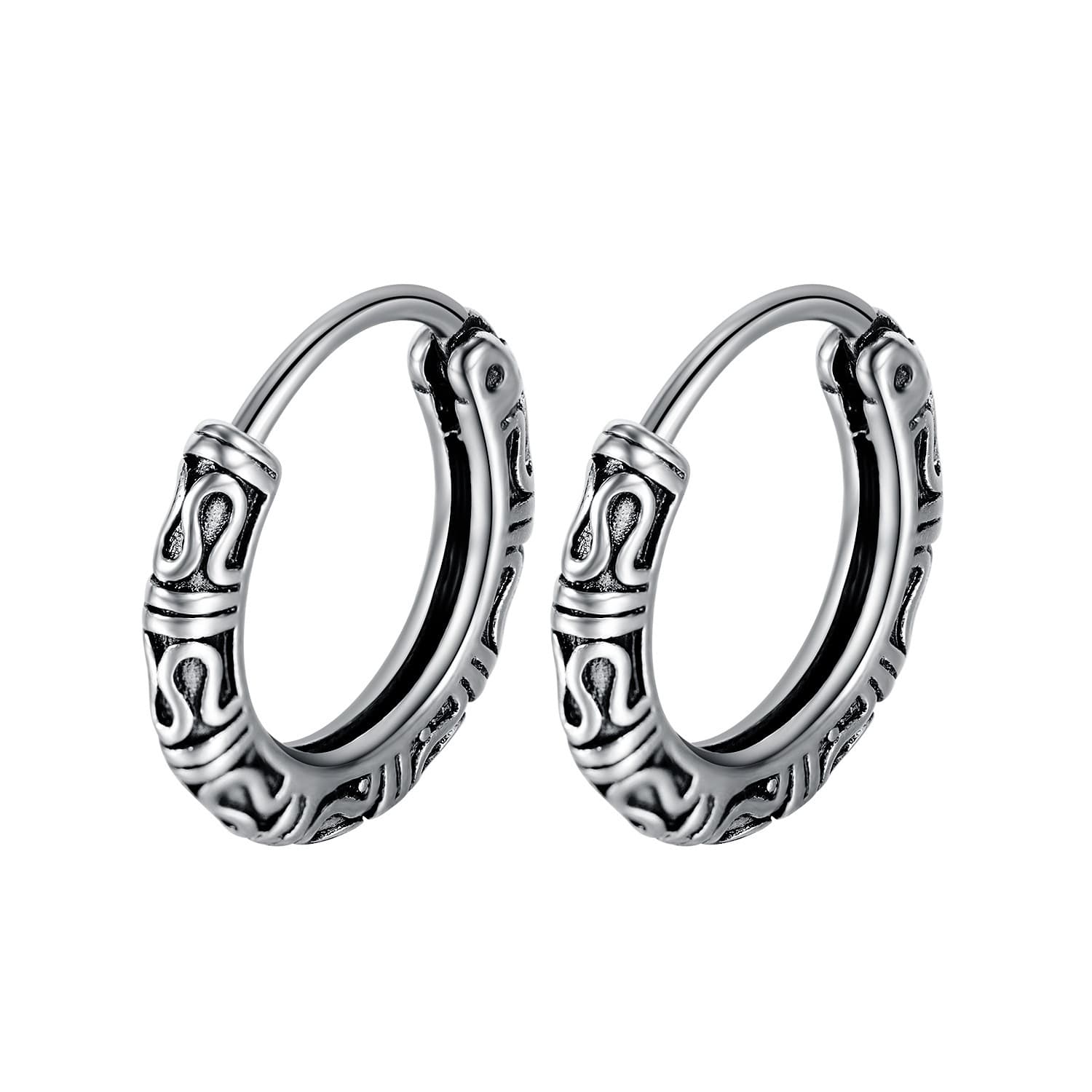 Серьги OWO Серьги из титанового стального сплава Унисекс Набор в подарочной коробке - изображение 1