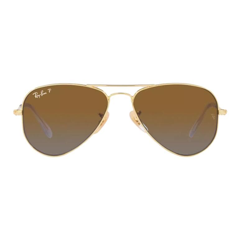 Солнцезащитные очки RayBan Металлические солнцезащитные очки Aviator унисекс золото - изображение 2