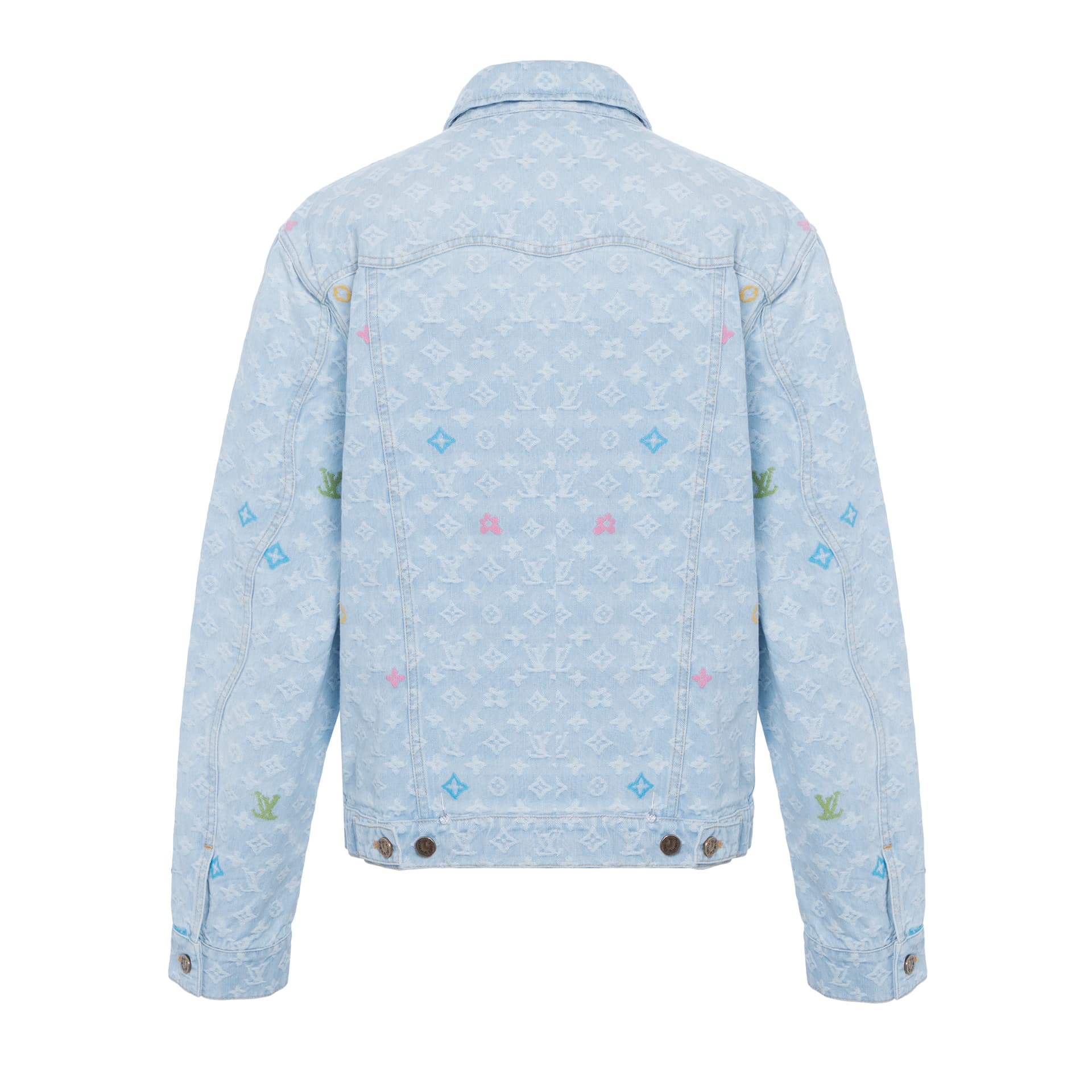 Джинсовая куртка LOUIS VUITTON x Tyler SS24 Denim Jacket - изображение 2