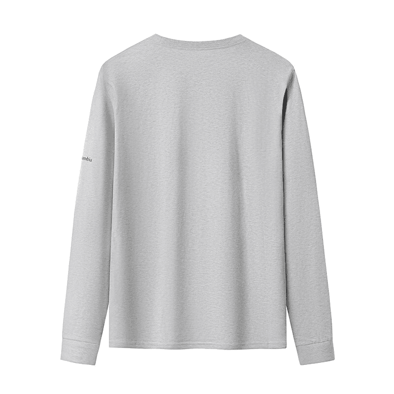 Худи Columbia Casual Outdoor Американский Худи-Ханьфу Мужской Серый - изображение 2