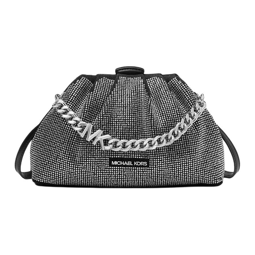 Сумка MICHAEL KORS Nola Хлопковая Сумка через плечо Сумка Маленькая Женская Черная - изображение 1