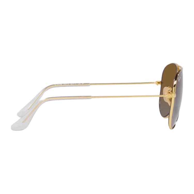 Солнцезащитные очки RayBan Металлические солнцезащитные очки Aviator унисекс золото - изображение 3