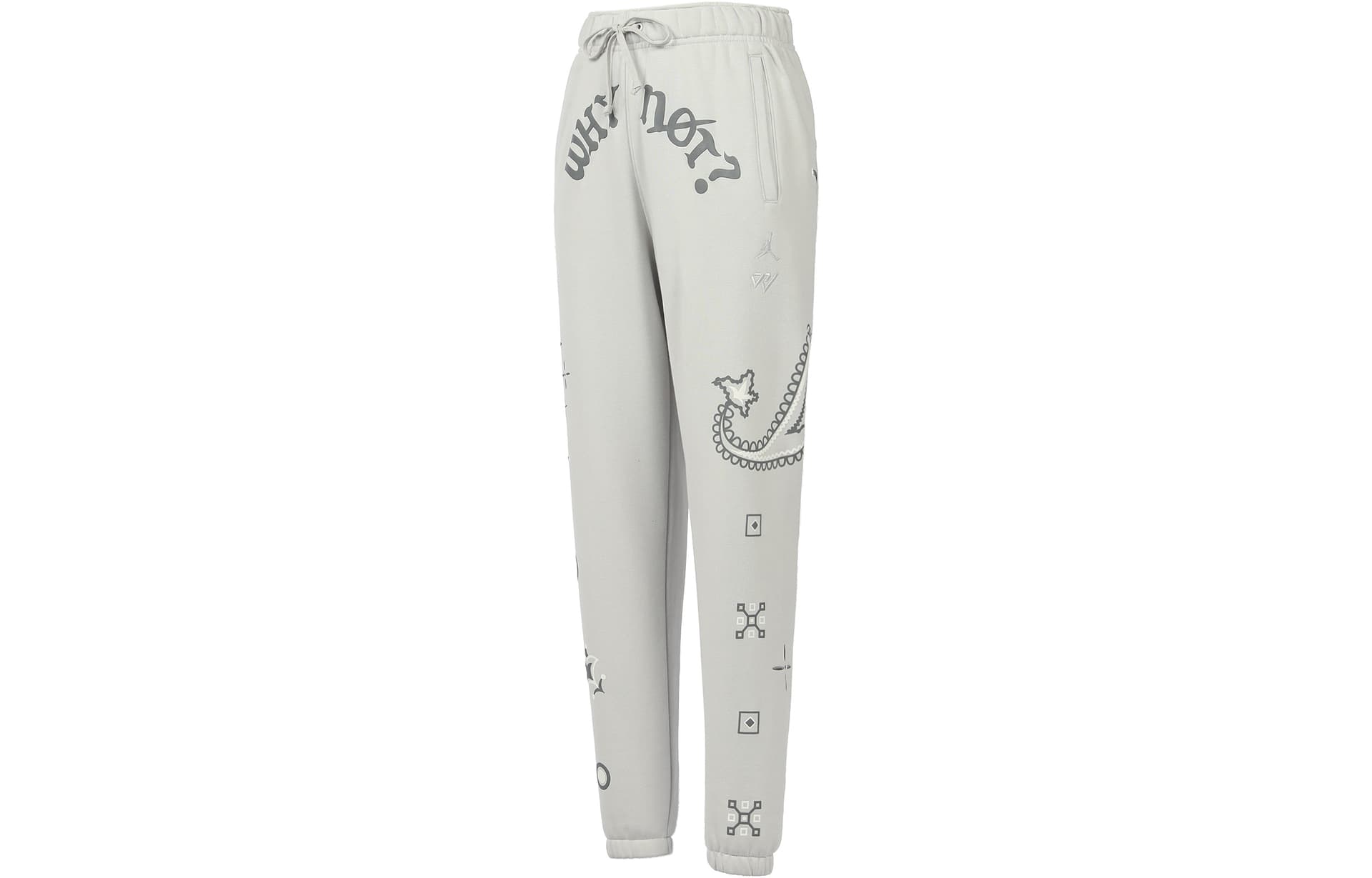 Штаны Jordan Knit Sweatpants Grey - изображение 2