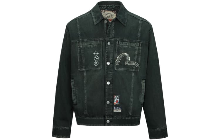 Джинсовая куртка EVISU SS24 - изображение 2