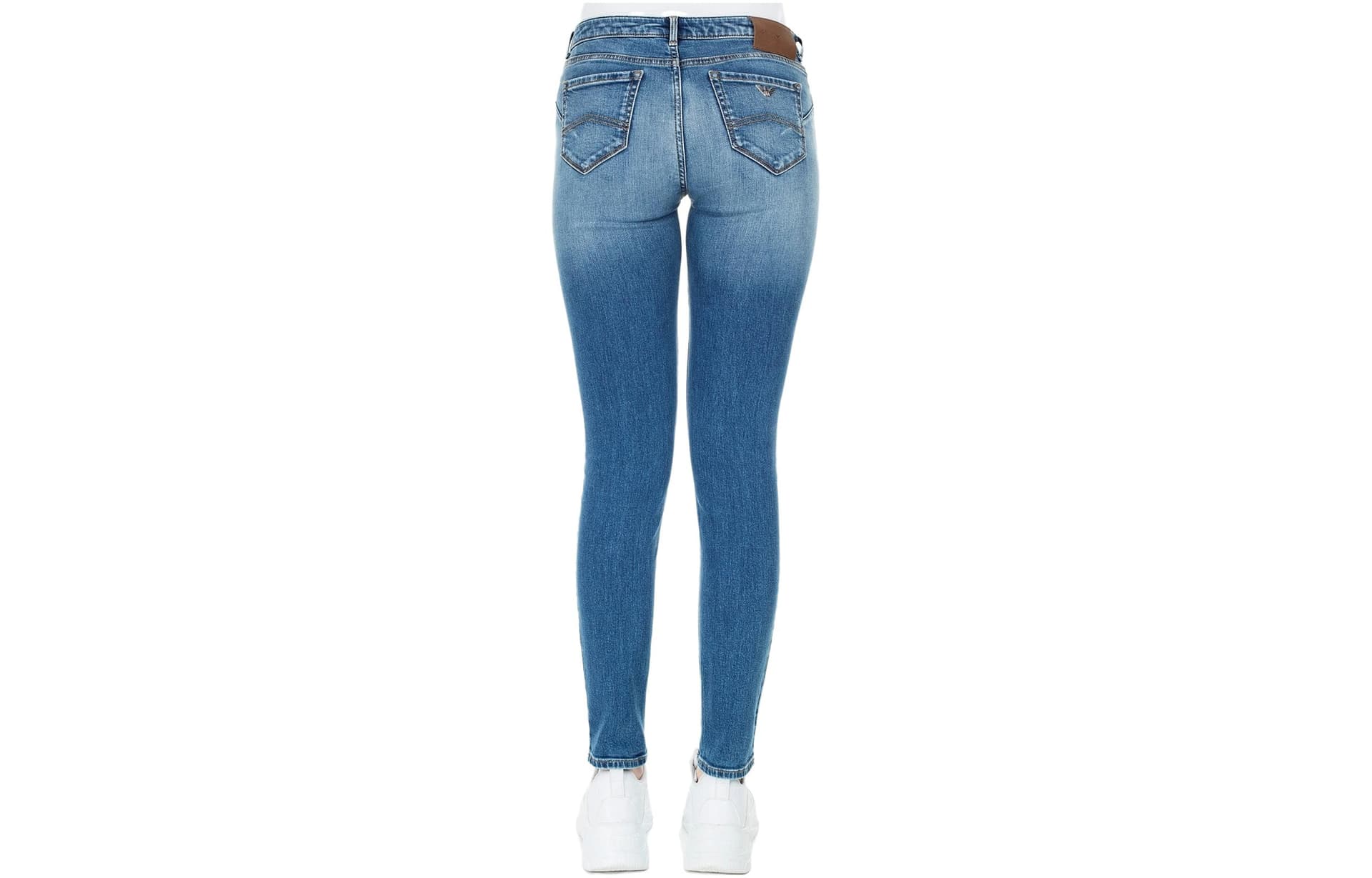 Джинсы EMPORIO ARMANI SS22 Джинсы Женские Blue - изображение 2