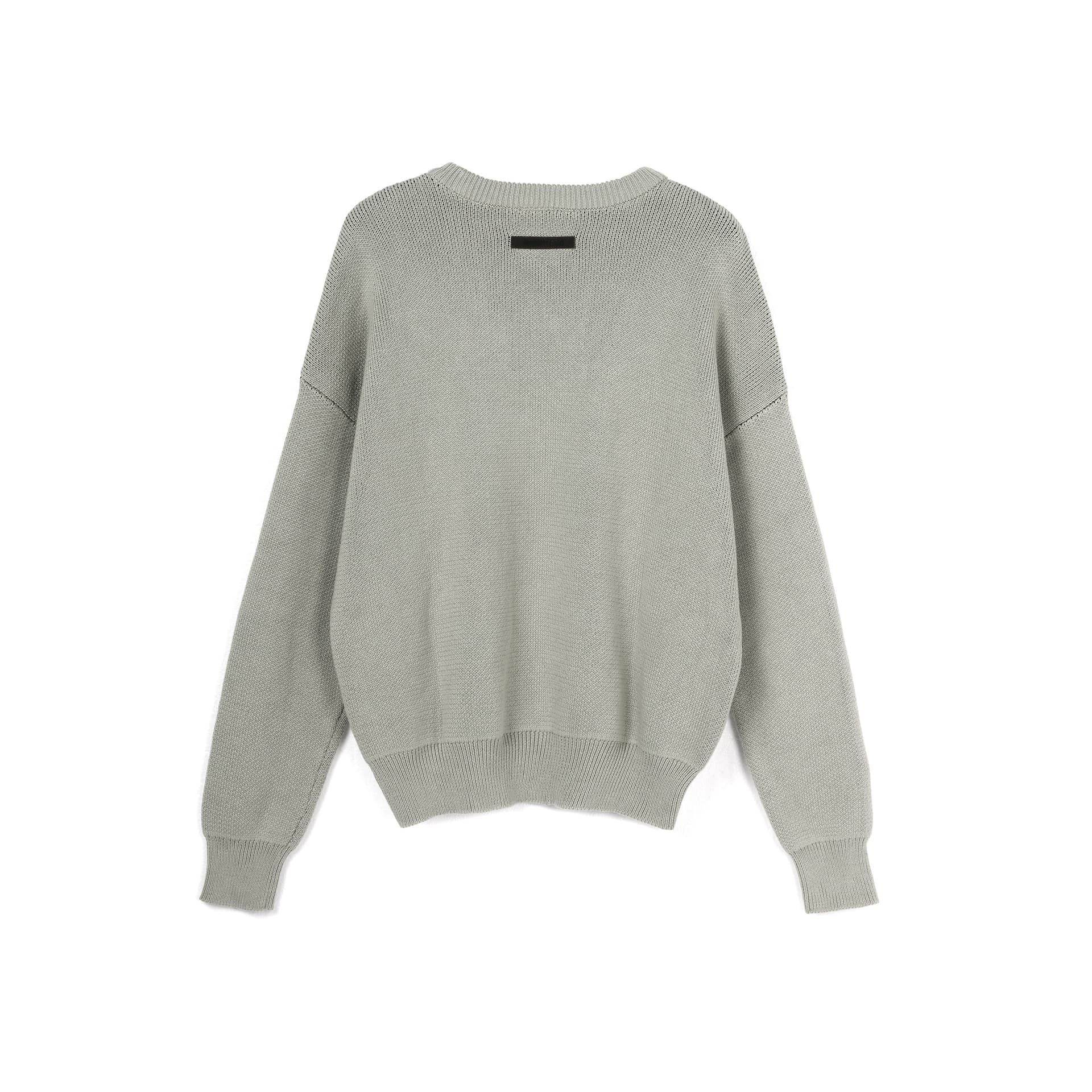 Кофта Fear of God Essentials Knit Pullover Sweater Green Concrete - изображение 2