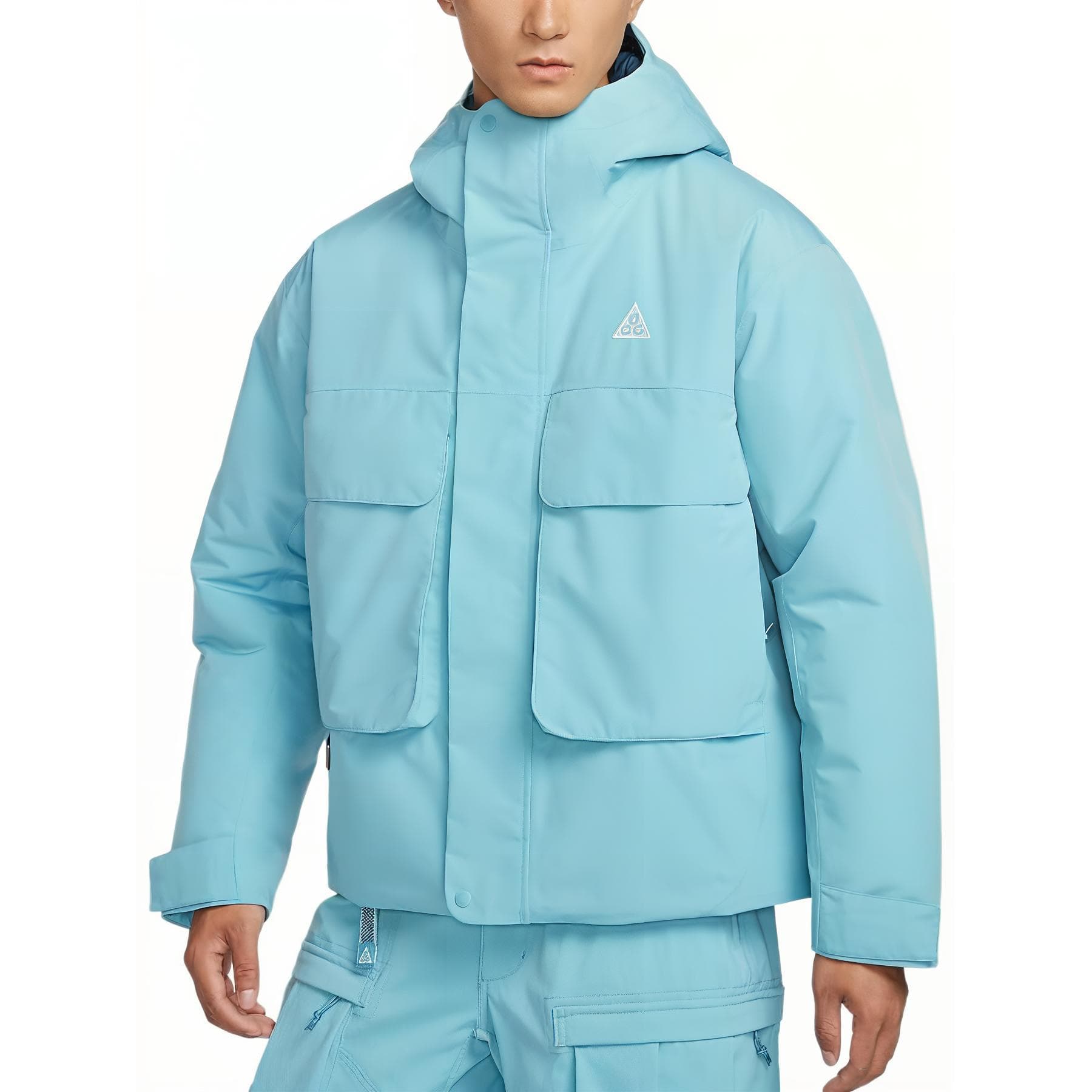 Куртка Nike Storm Fit PrimaLoft® 'Черепа PEAK' Куртки и Пальто Мужские Джинсовый Синий Зеленый Темно-Синий Белая Гора - изображение 3
