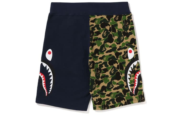 Шорты A BATHING APE Bape Shark Print Shorts - изображение 2