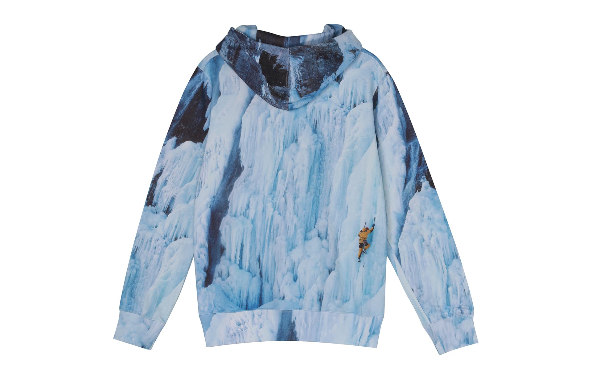 Кофта Supreme x The North Face Ice Climb Hooded Sweatshirt - изображение 2