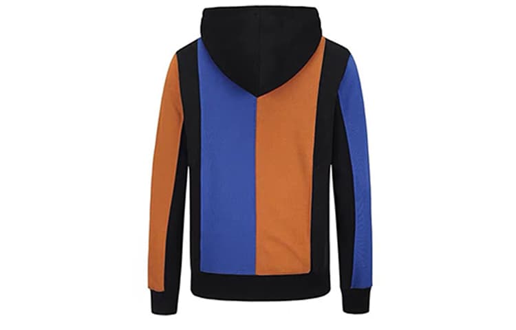 Кофта Supreme FW18 Tricolor Hooded Sweatshirt Black - изображение 2