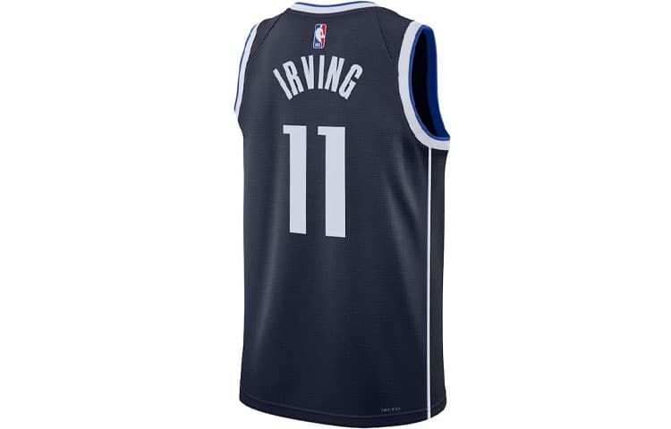 Баскетбольная майка Jordan SW Fan Edition 23-24 Dallas Mavericks Kyrie Irving 11 Jersey - изображение 2