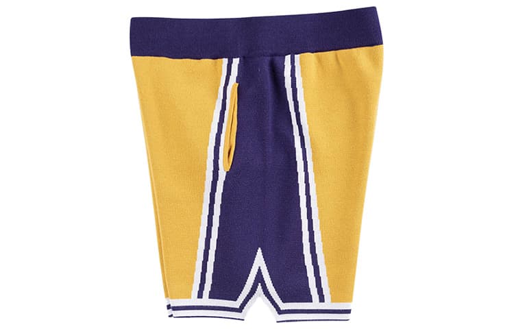 Баскетбольные шорты Mitchell & Ness x NBA x Clot Lakers Shorts - изображение 3